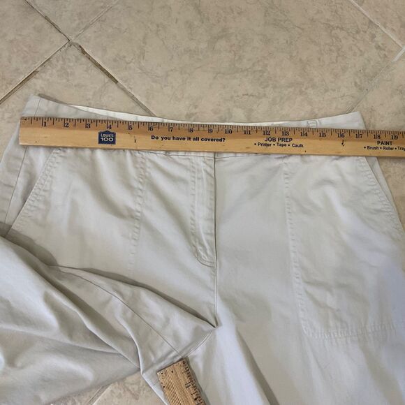 Tommy Bahama Stretch Women’s Size 16 Pants w Pockets Cropped - Picture 9 of 14